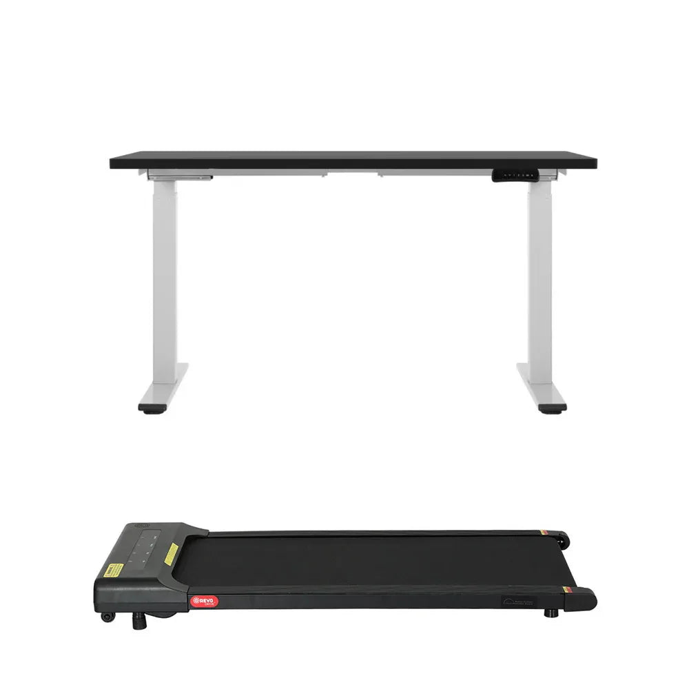 Artiss Treadmill 120cm Automatic Standing Desk with 400mm Electric Walking Pad - Mekamart Australia