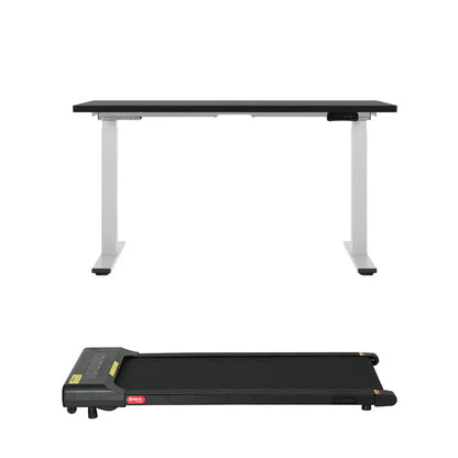 Artiss Treadmill 120cm Automatic Standing Desk with 400mm Electric Walking Pad - Mekamart Australia