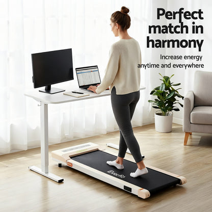 Artiss Electric Treadmill with 140cm Automatic Standing Desk Walking Pad 360mm