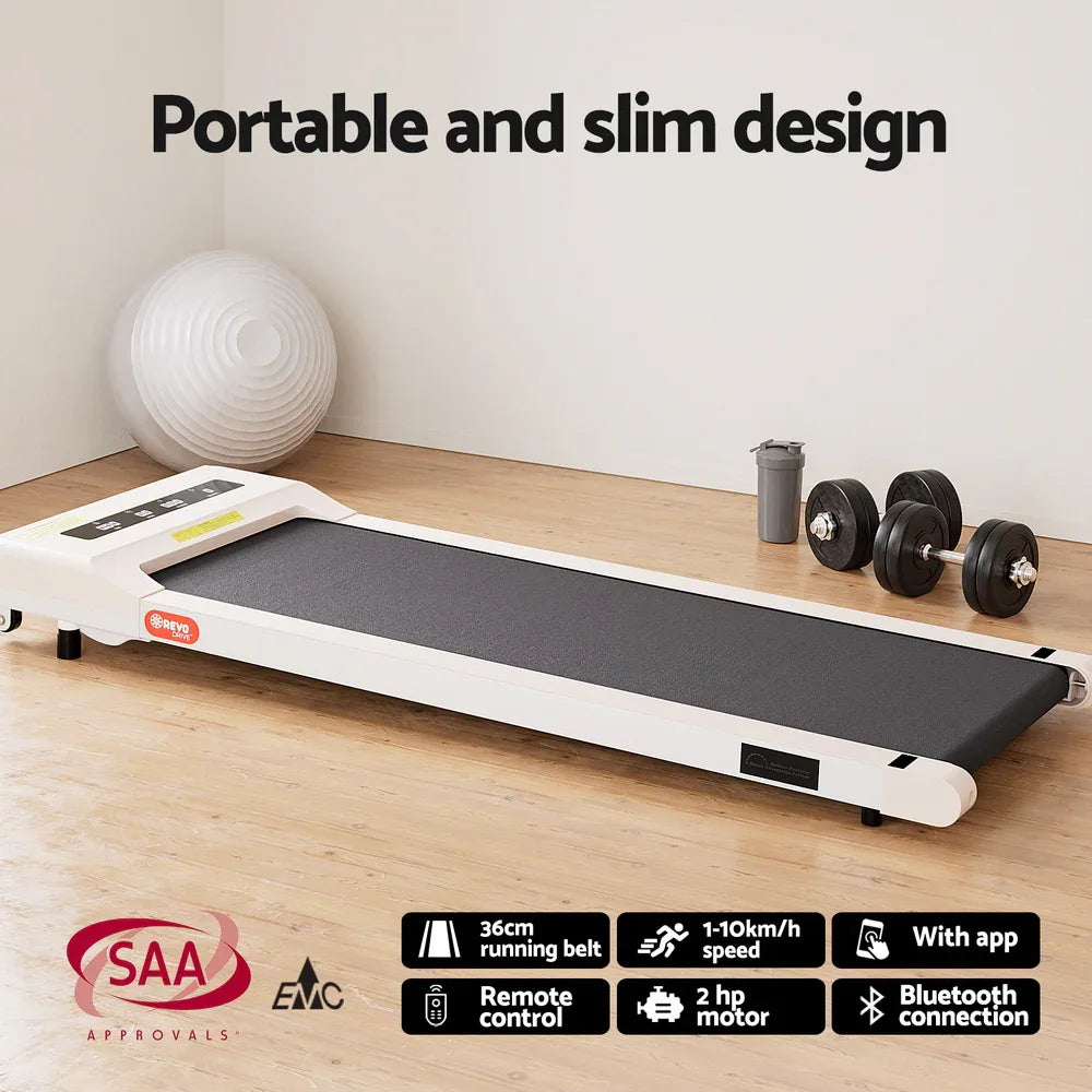 Artiss Treadmill with 120cm Automatic Standing Desk Electric Walking Pad - Mekamart Australia