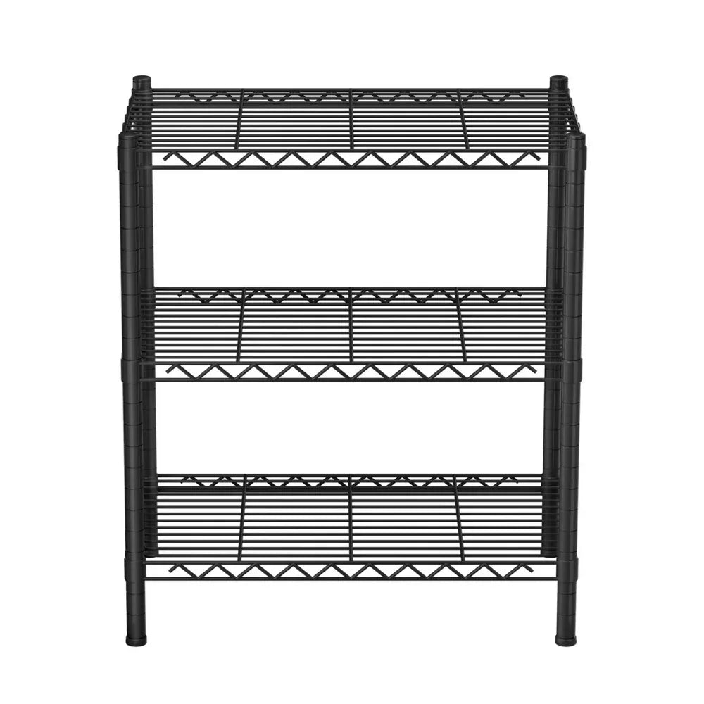 Artiss 3-Tier Shelving Unit Adjustable Garage Storage Shelves Kitchen Rack Steel - Mekamart Australia