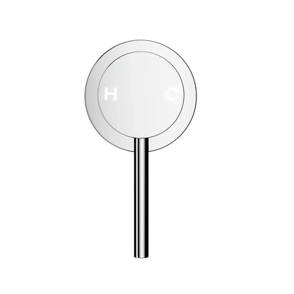 Cefito Basin Mixer Wall Tap Round Brass Faucet Shower Bathtub Chrome - Mekamart Australia