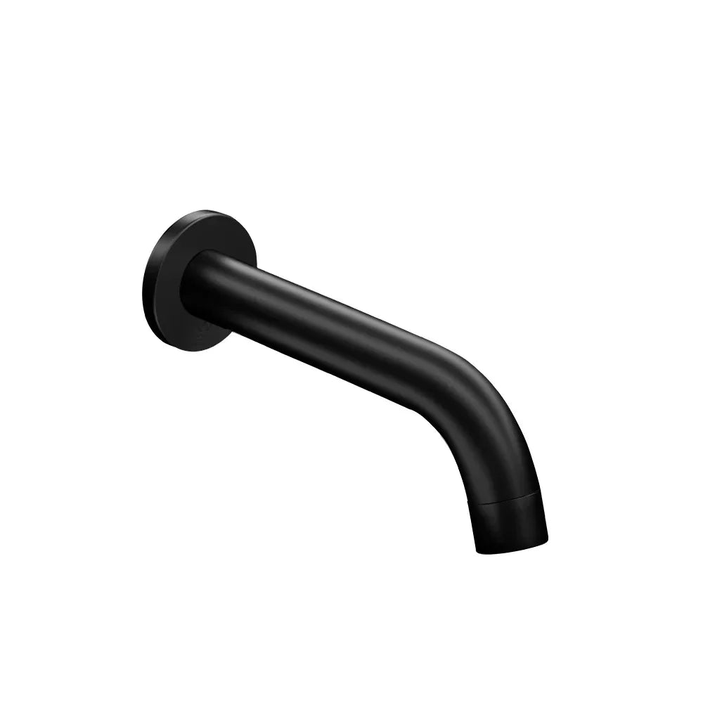 Cefito Bathroom Mixer Spout Wall Bath Tap Round Shower Bathtub Black - Mekamart Australia