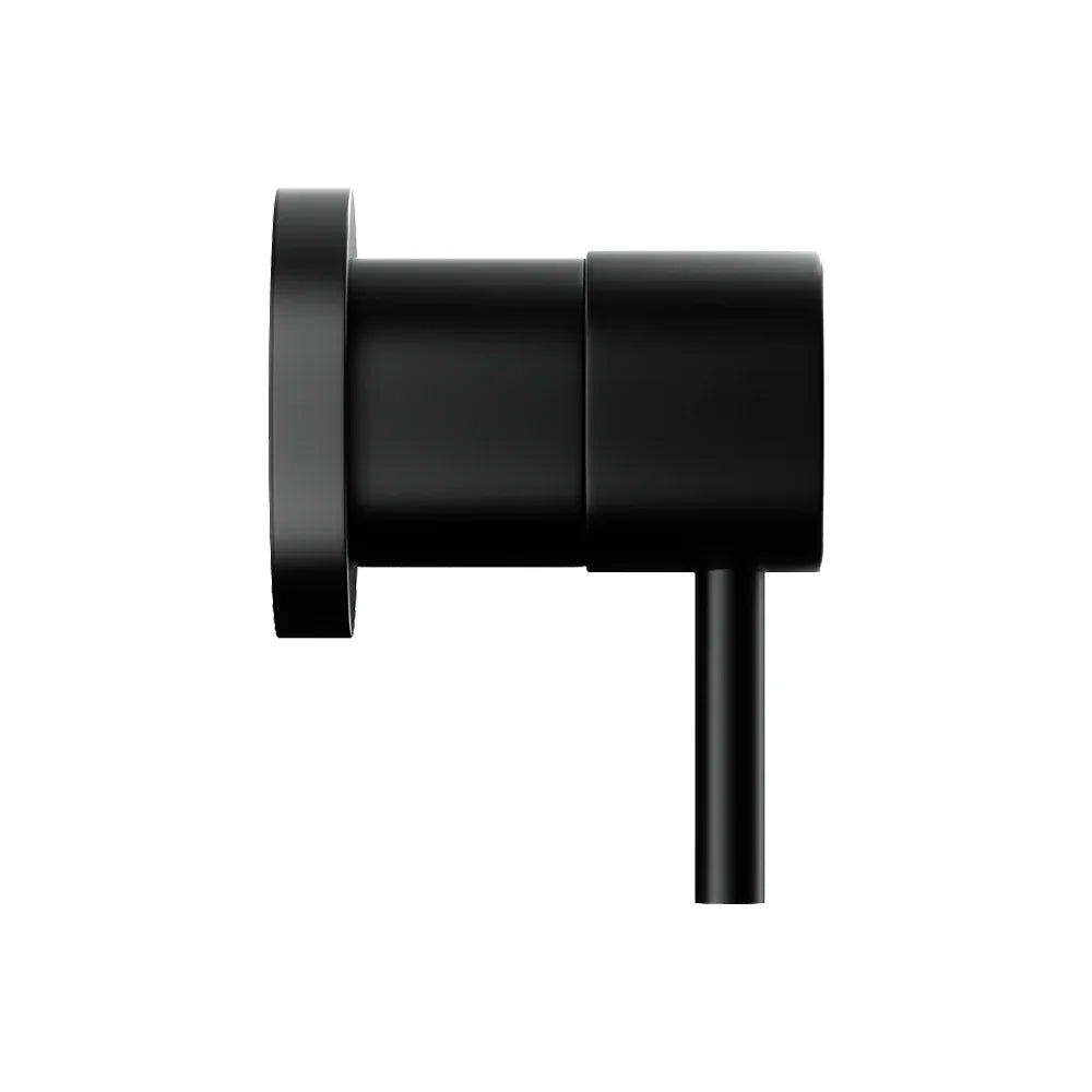 Cefito Basin Twin Tap Wall Round Brass Faucet Shower Bathtub Black - Mekamart Australia