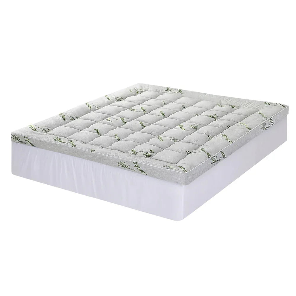 Giselle Mattress Topper 11cm Pillowtop toppers Bamboo King - Mekamart Australia