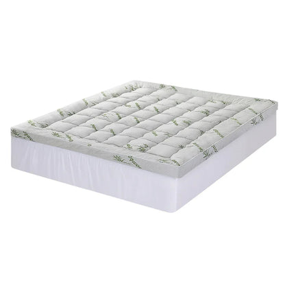 Giselle Mattress Topper 11cm Pillowtop toppers Bamboo King - Mekamart Australia