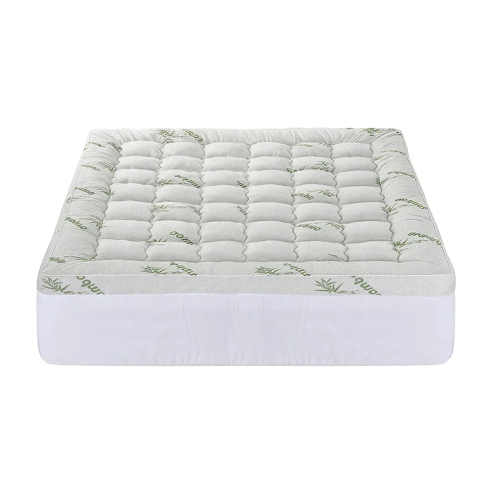 Giselle Mattress Topper 11cm Pillowtop toppers Bamboo King - Mekamart Australia