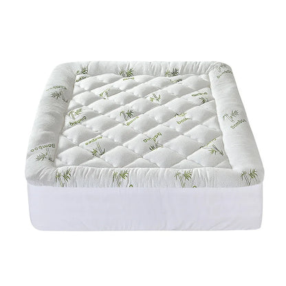 Giselle Mattress Topper 5cm Pillowtop toppers Bamboo Double - Mekamart Australia