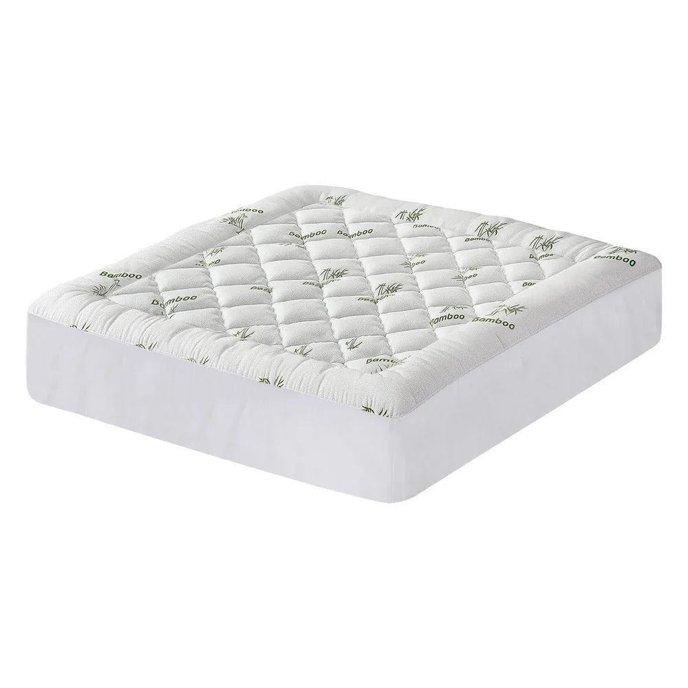 Giselle Mattress Topper 5cm Pillowtop toppers Bamboo King - Mekamart Australia