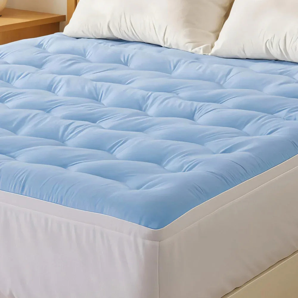 Giselle 5cm Mattress Topper Pillowtop toppers Double-Sided Double - Mekamart Australia