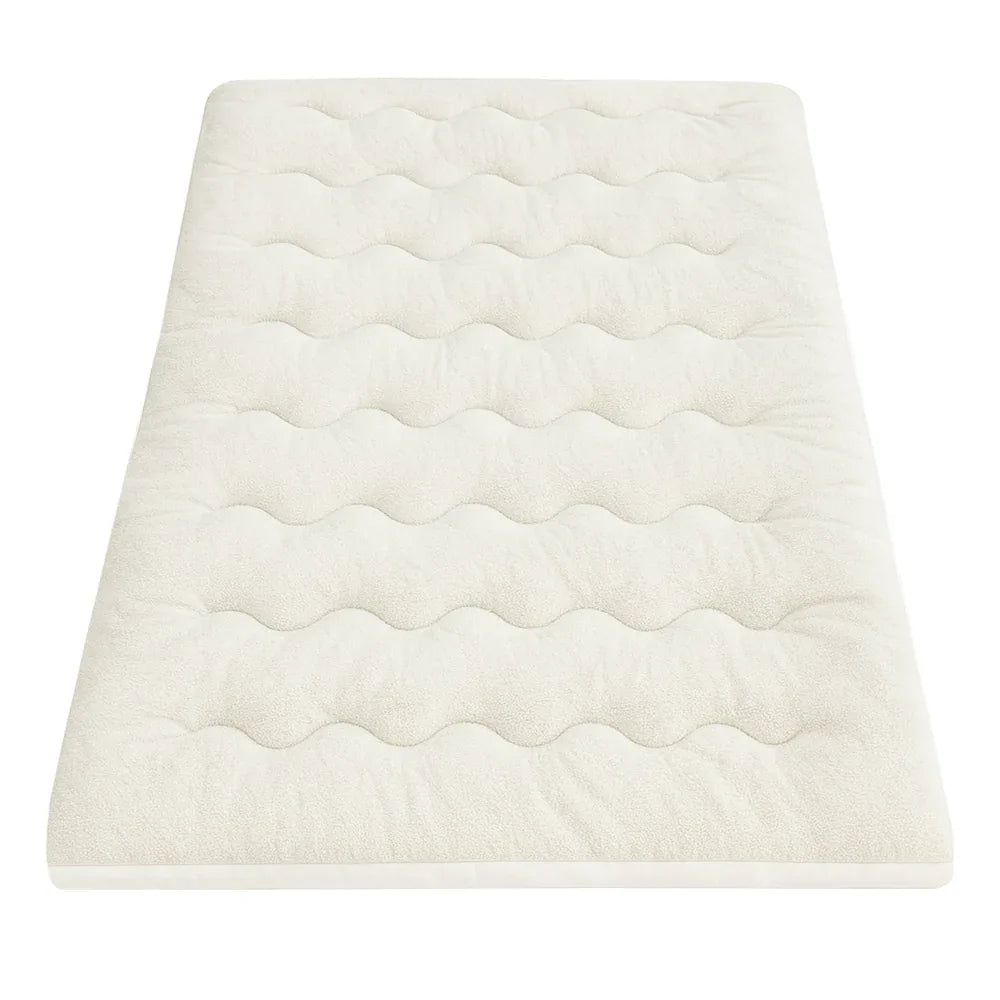 Giselle 5cm Mattress Topper Pillowtop toppers Double-Sided King Single - Mekamart Australia