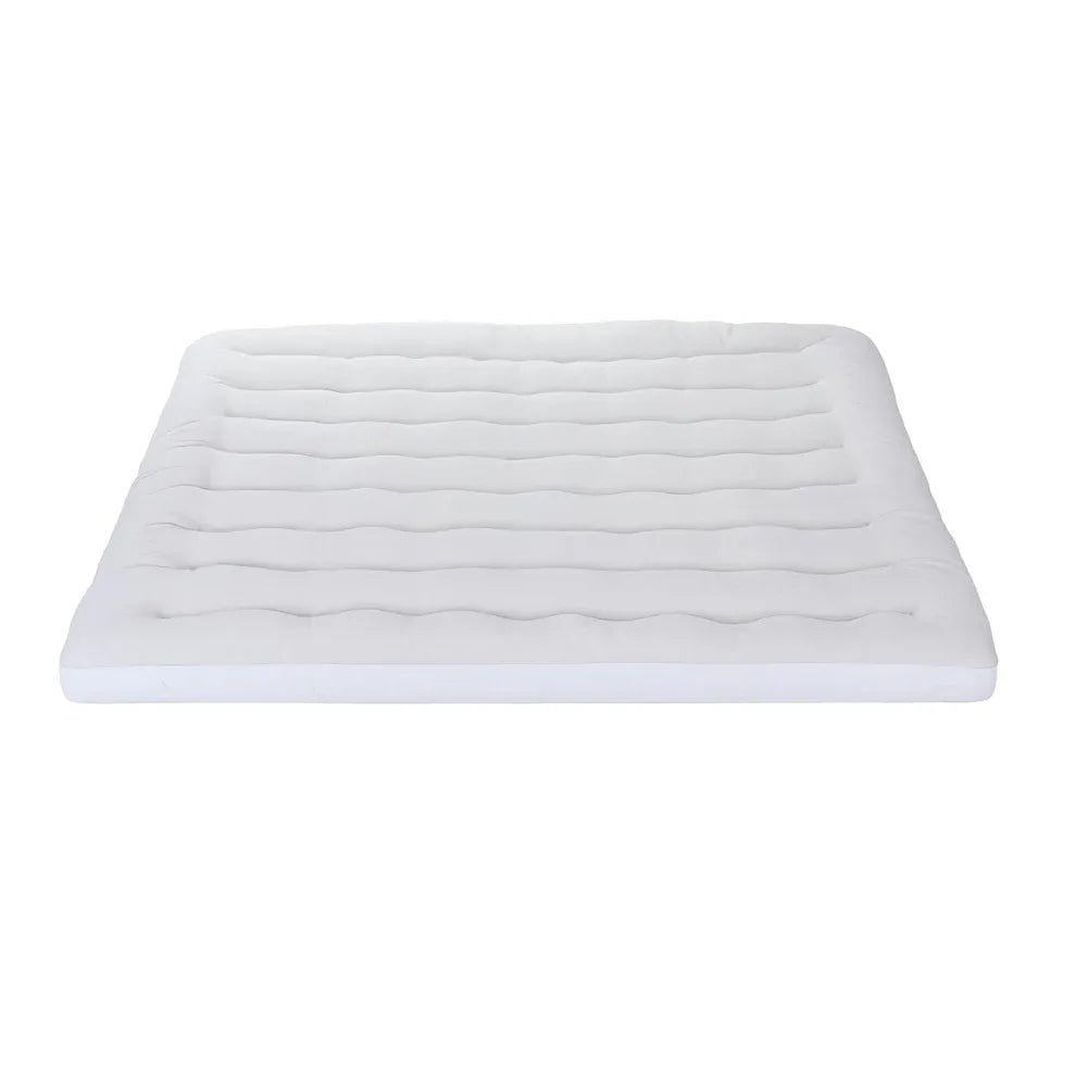 Giselle 5cm Mattress Topper Pillowtop toppers Double-Sided Queen - Mekamart Australia