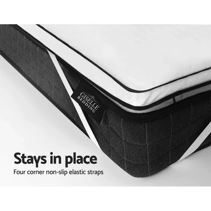 Giselle Bedding Mattress Topper Pillowtop - Single - Mekamart Australia