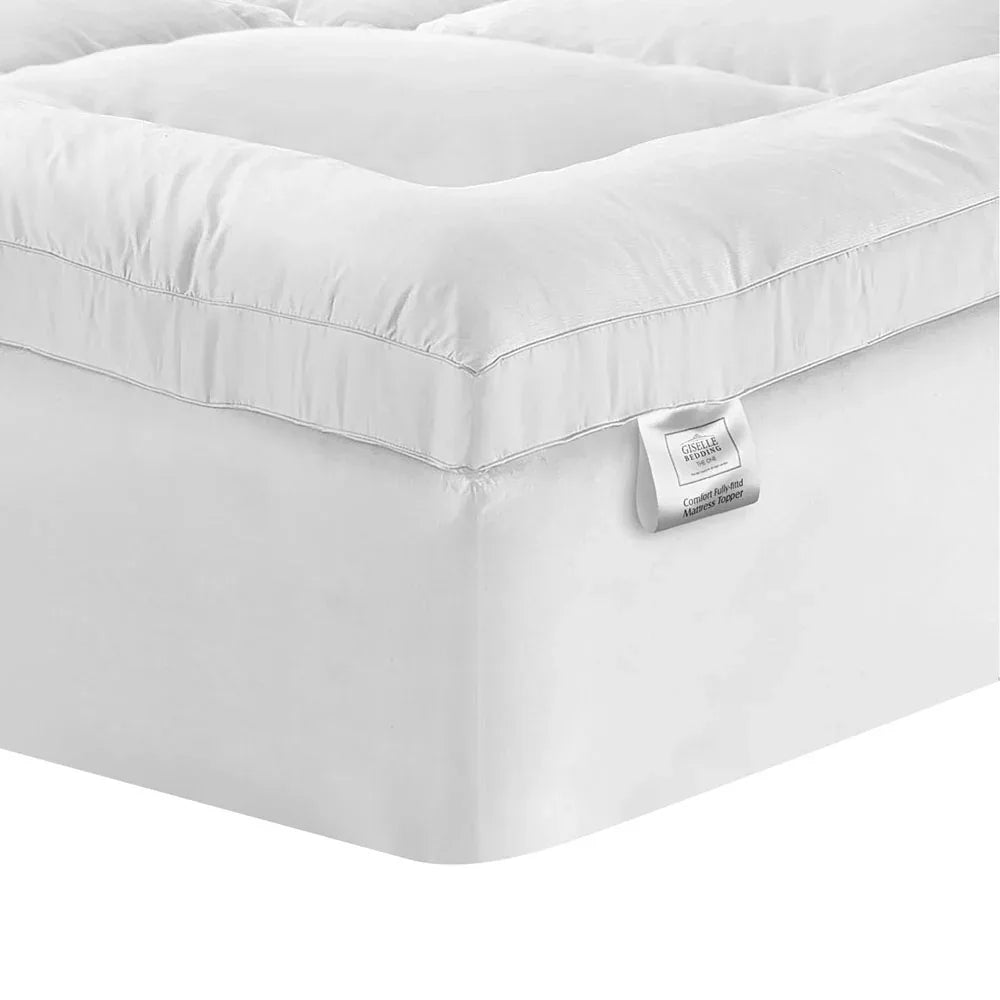 Giselle Bedding Mattress Topper Pillowtop Protector Pad Single - Mekamart Australia