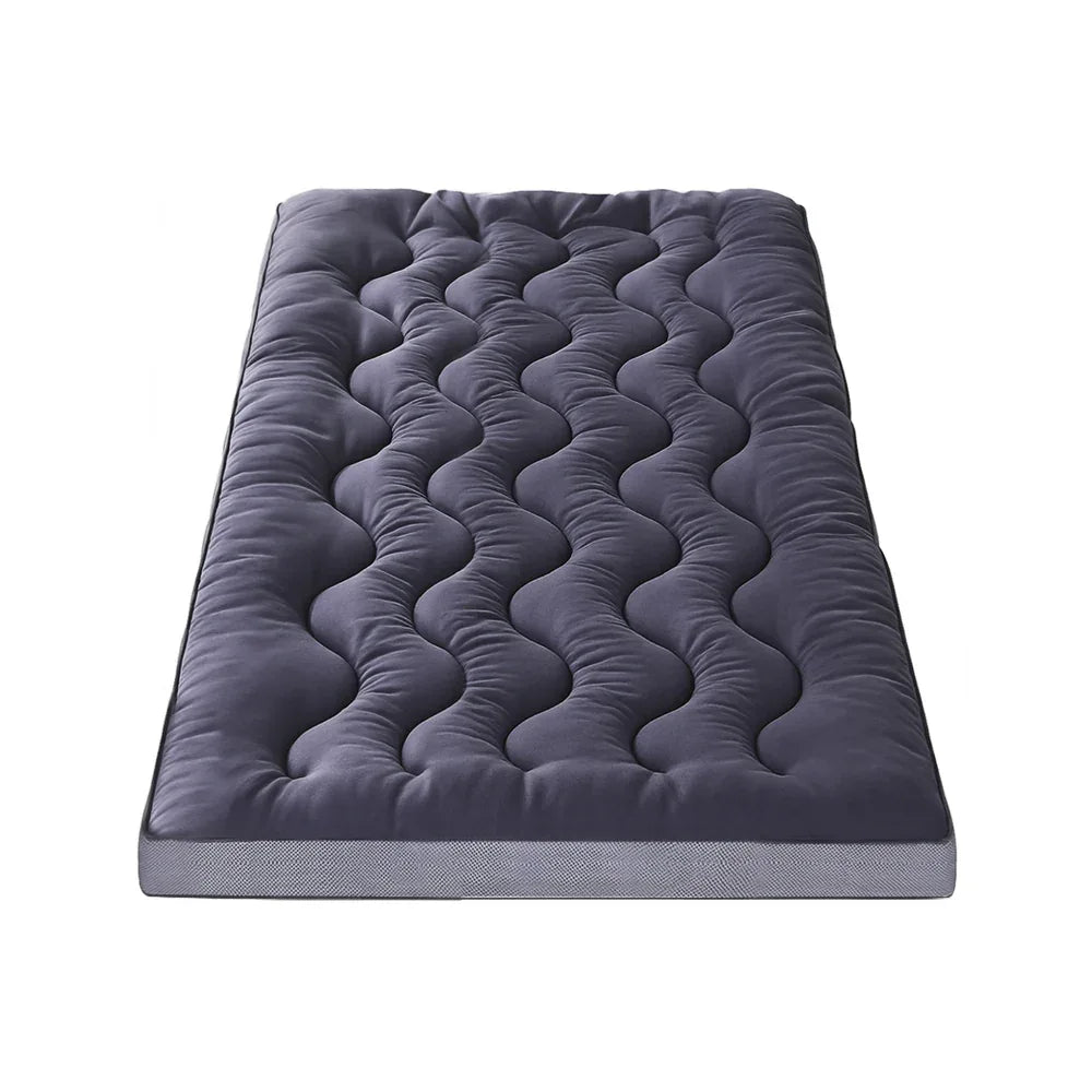 Giselle 5cm Mattress Topper Pillowtop toppers Bamboo Charcoal King Single - Mekamart Australia