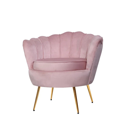 Artiss Armchair Velvet Pink Callista - Mekamart Australia