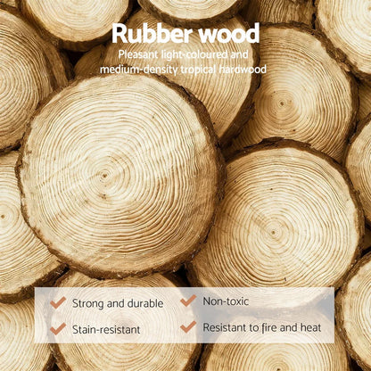 Artiss Armchair Tub Chair Beige Abby - Mekamart Australia