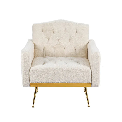 Artiss Armchair Boucle Beige Nicole - Mekamart Australia