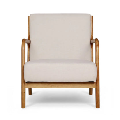 Artiss 2X Armchair Faux Fabric Beige - Mekamart Australia