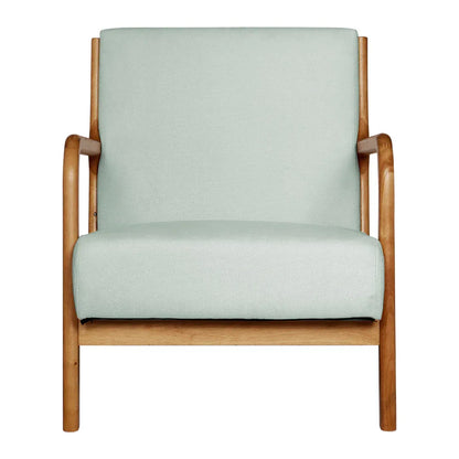 Artiss Armchair Fabric Grey Olive - Mekamart Australia
