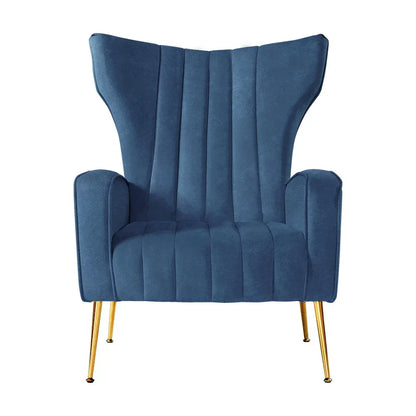 Artiss Armchair Navy Velvet Kate - Mekamart Australia