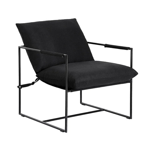 Artiss Armchair Lounge Chair Sling Black - Mekamart Australia