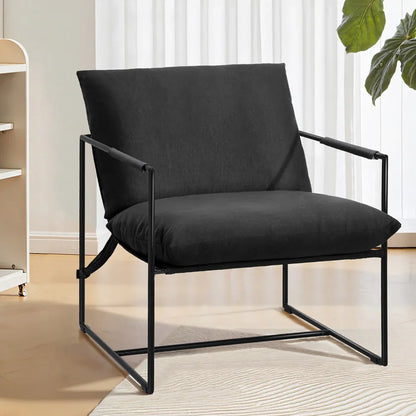 Artiss Armchair Lounge Chair Sling Black - Mekamart Australia