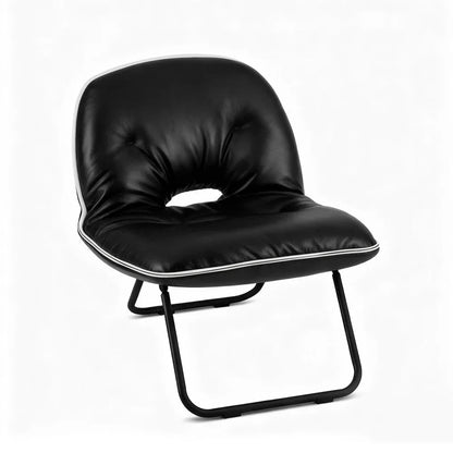 Artiss Foldable Chair 2-In-1 Armchair Lounge Chair Portable Black - Mekamart Australia