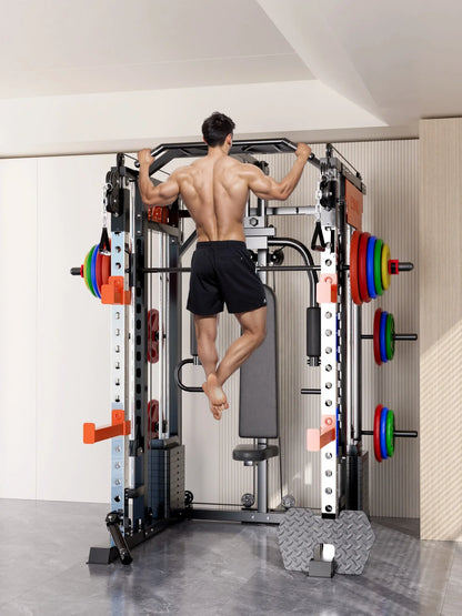 130kgs pin loaded SmartFit M1 Ultra Leg Press and Chest Fly Multi Functional Training Smith Machine Home Gym - Mekamart Australia