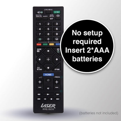 Laser Remote Control for Sony TV