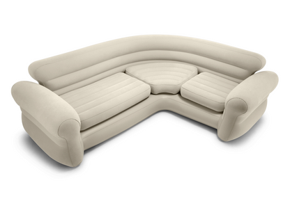 Intex Corner Sofa L-Shaped Inflatable Couch 68575