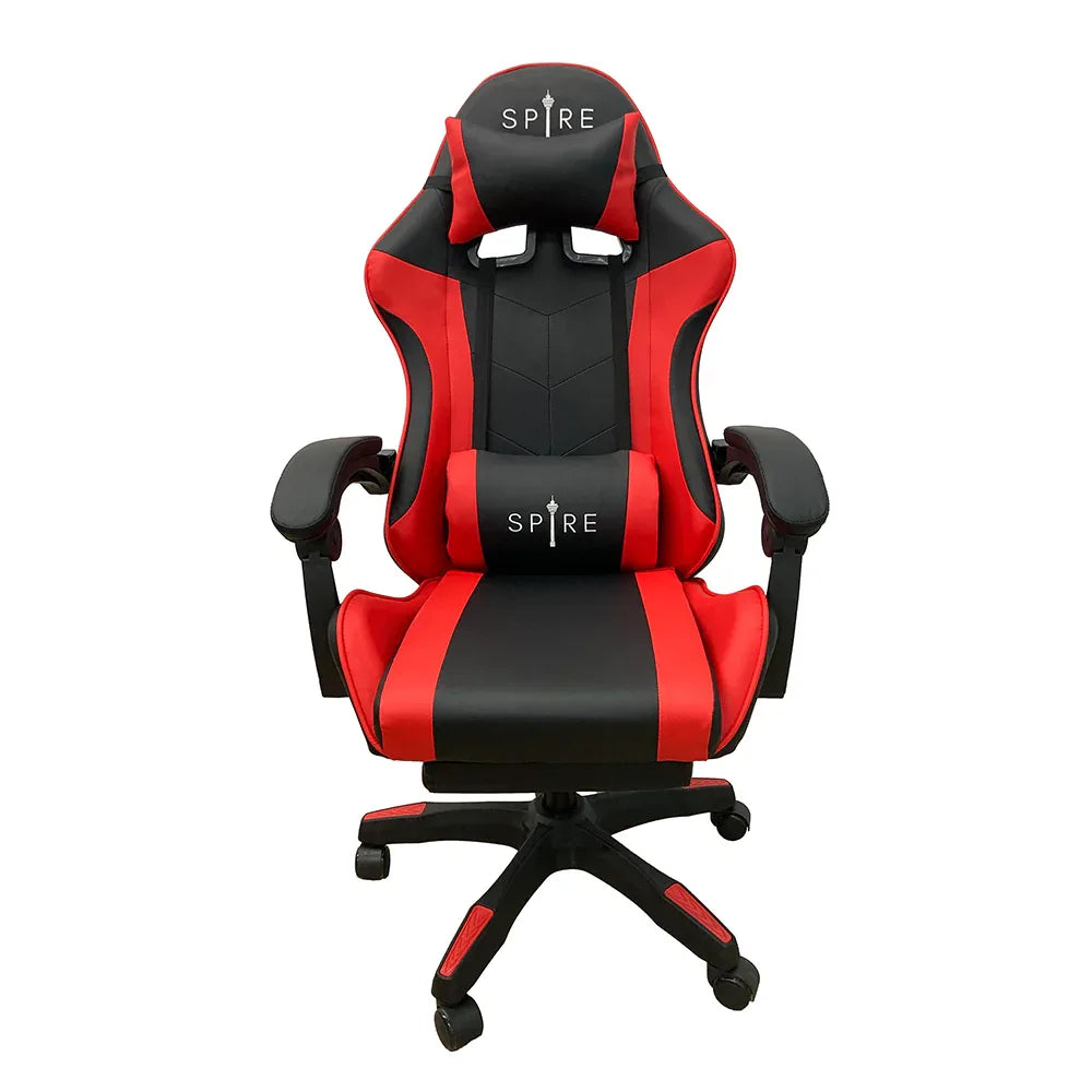 Spire Zinc Adjustable Gaming/Office Chair Red And Black 813A - Mekamart Australia