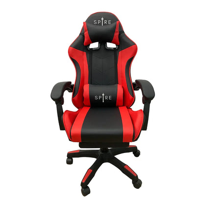 Spire Zinc Adjustable Gaming/Office Chair Red And Black 813A - Mekamart Australia