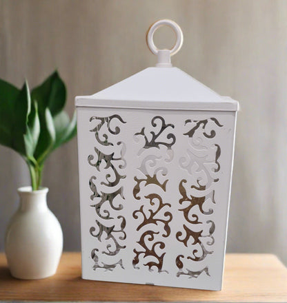 White Cottage Lantern