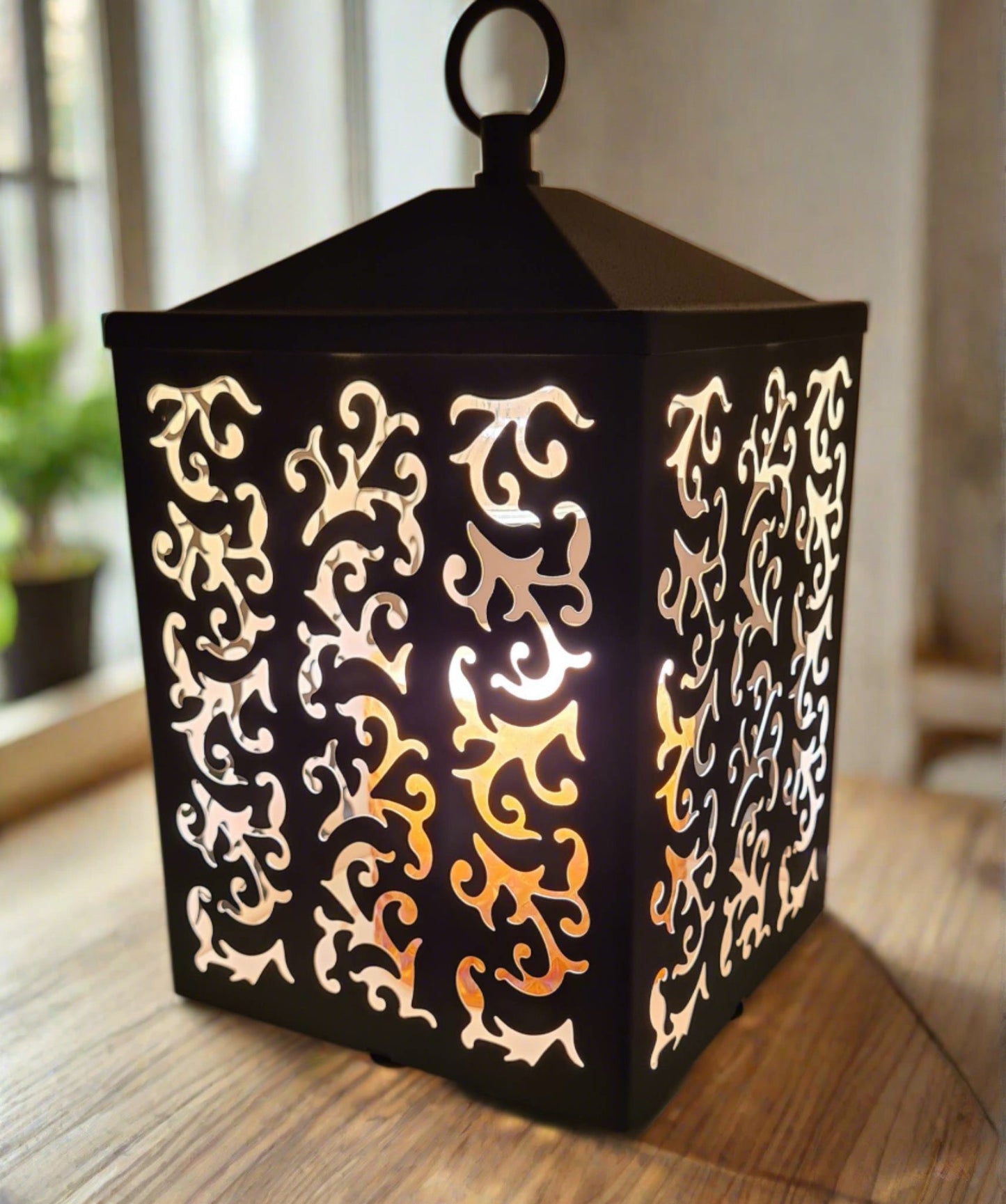 White Cottage Lantern