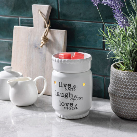 Live Laugh Love Illumination Warmer