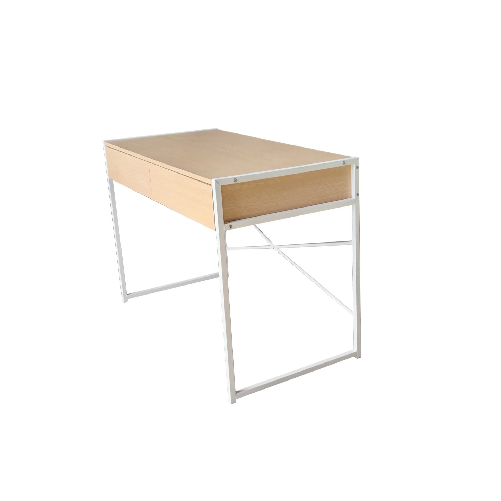Minimalist Study Desk With Drawers/Office Table/MDF - Mekamart Australia