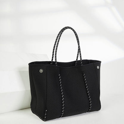 DAILY BEACH BAG-BLACK TB7080