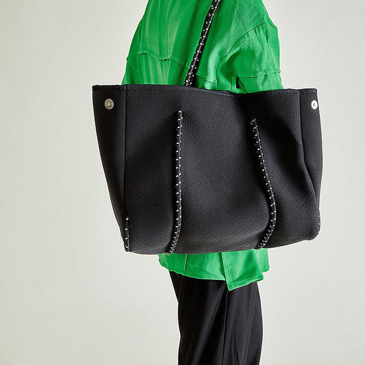 DAILY BEACH BAG-BLACK TB7080