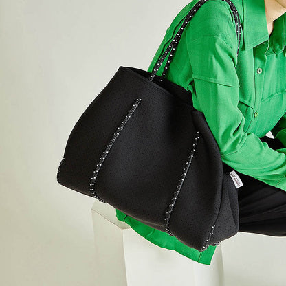 DAILY BEACH BAG-BLACK TB7080