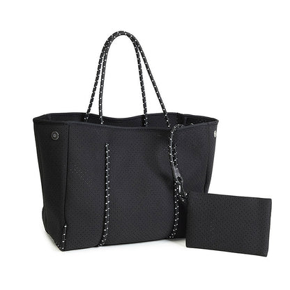 DAILY BEACH BAG-BLACK TB7080