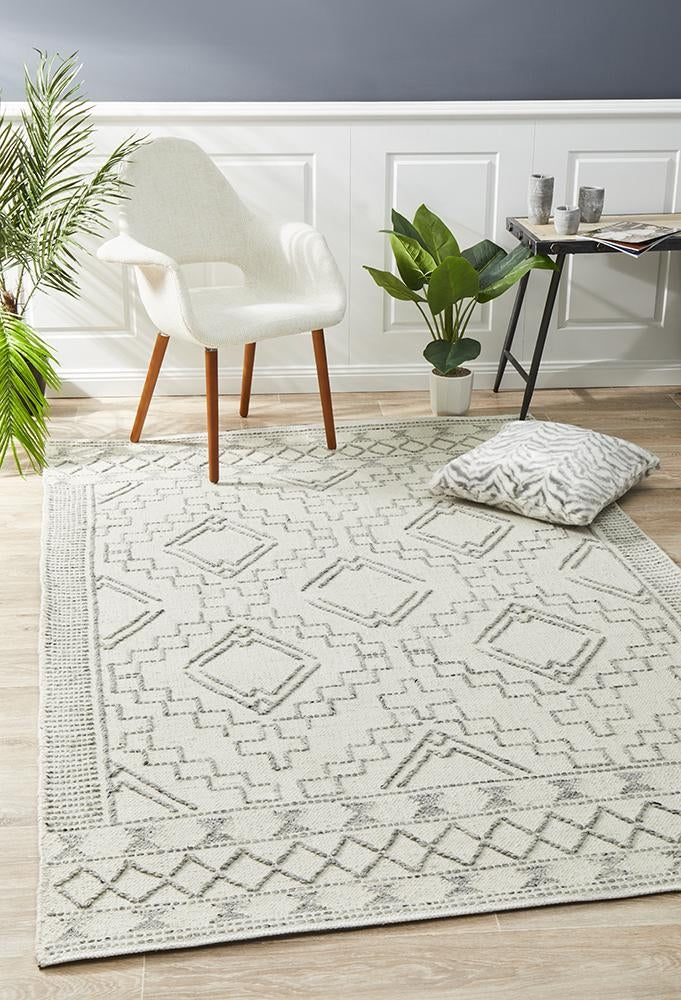 Hudson 802 Ivory by Rug Culture - 225X155CM - RECTANGLE