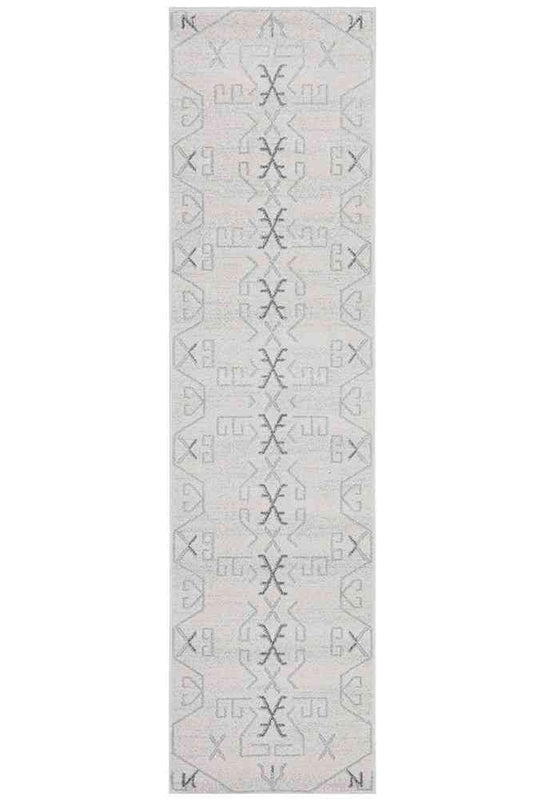 Paradise Runner Cala Grey by Rug Culture - 400X80CM - RUNNER
