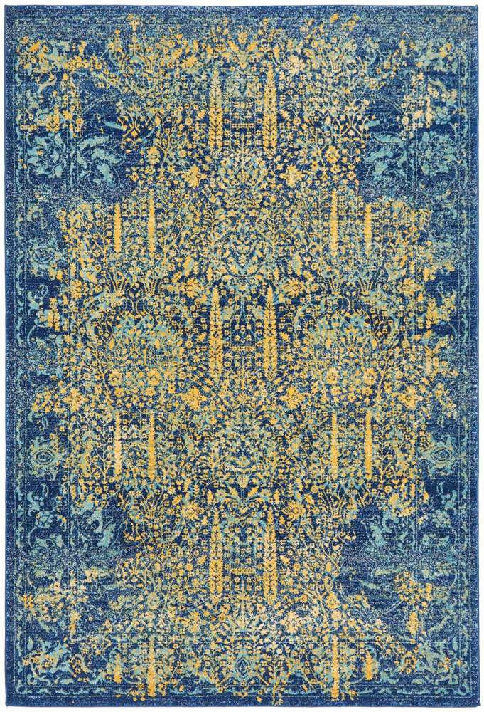 Radiance 411 Royal Blue by Rug Culture - 240 x 330 cm - RECTANGLE