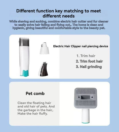 Australian Pet Hair Solution: 7-in-1 Grooming Vacuum for Clean Homes