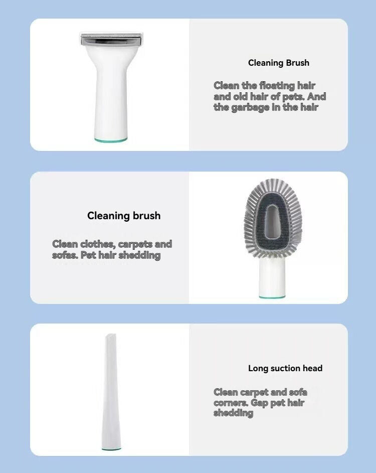Australian Pet Hair Solution: 7-in-1 Grooming Vacuum for Clean Homes