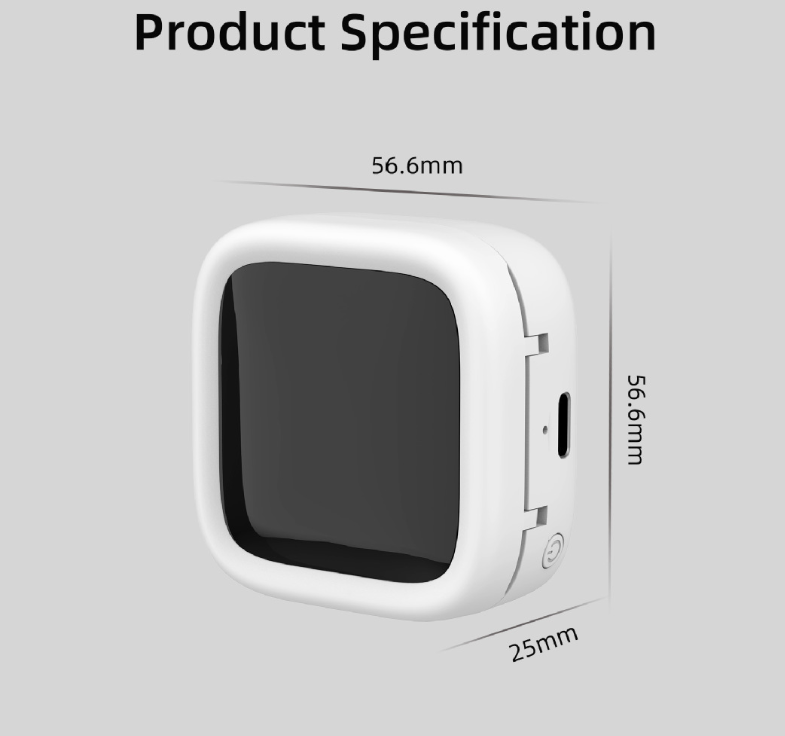 Portable UV-C Toothbrush Sterilizer with Auto-Disinfection & Heating – Magnetic Wall Mountable Brush Cover for Home and Travel (White) | Other Colors Available In-Store