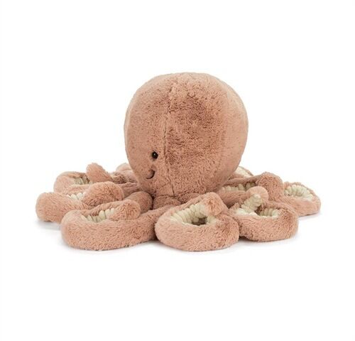 Brown Octopus Plush Toy - Soft Short Plush Stuffed Animal: Perfect Birthday/Christmas/Party Gift for Boys, Girls & Adults