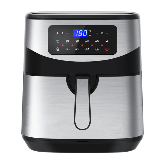 Kitchen Couture 12 Litre Air Fryer Multifunctional LCD One Touch Display Silver - Mekamart Australia