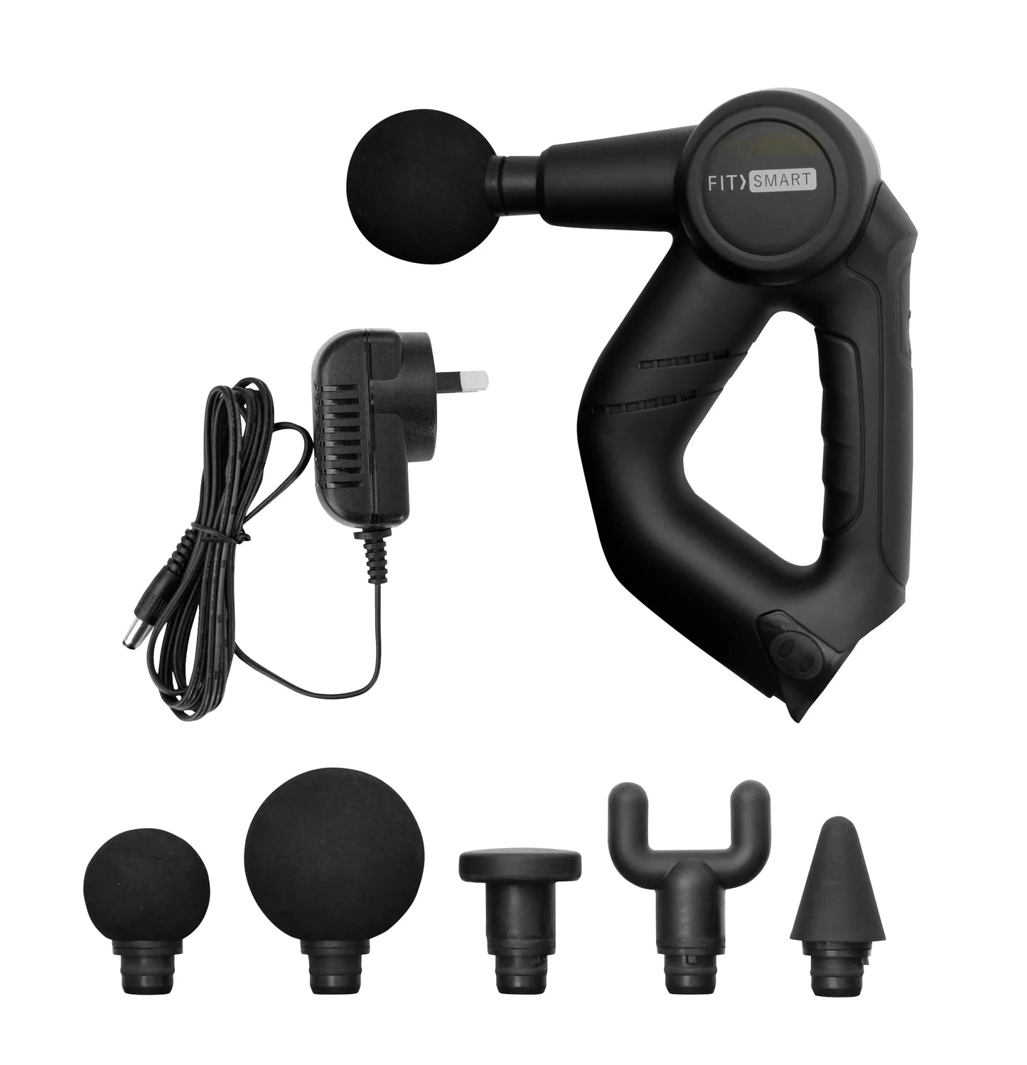 FitSmart Pro Vibration Therapy Massage Device Black And White - Mekamart Australia